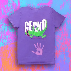 Gecko Tail Flip: Purple To Pink HYPERflash Tee