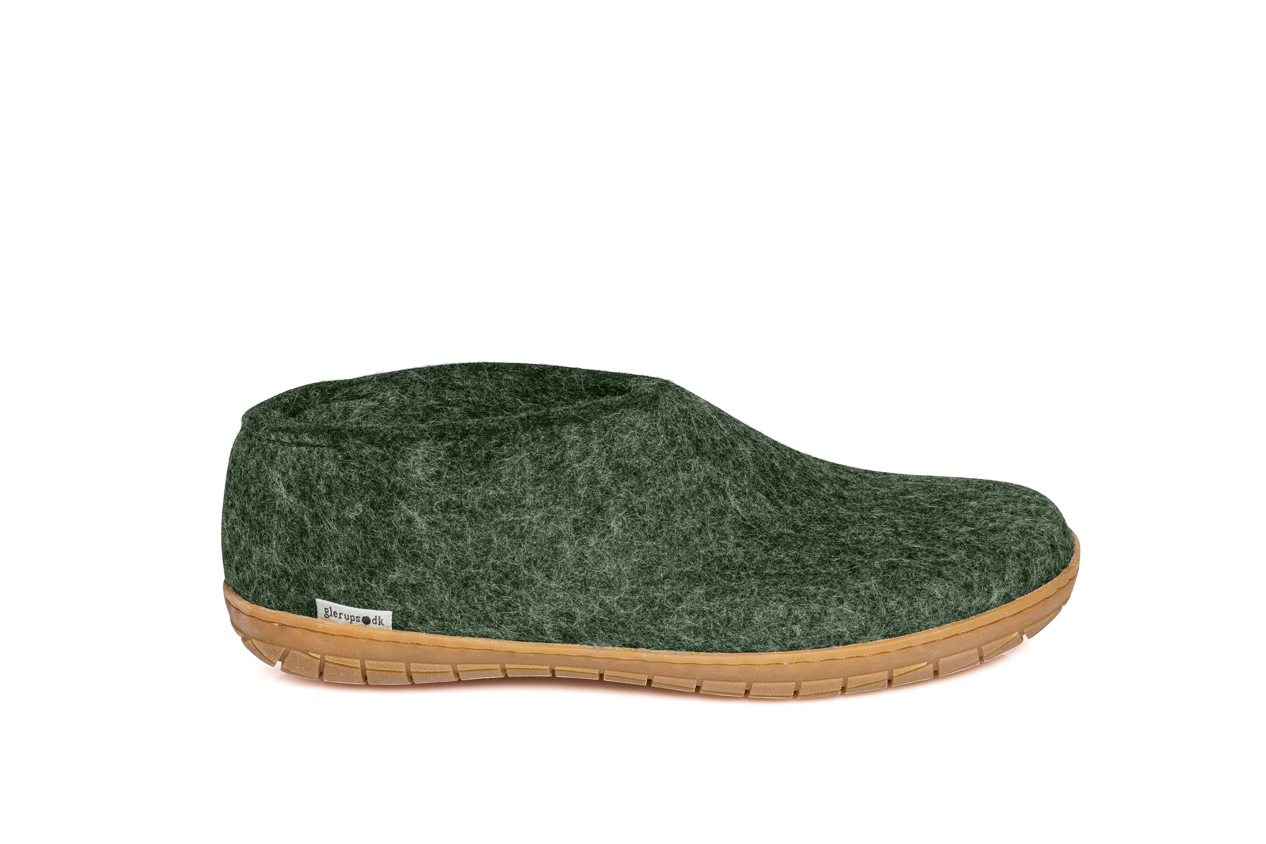 Glerups Unisex Shoe - Rubber Sole - Forest