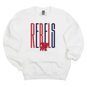 Goal Post Crewneck Fleece in University of Mississippi