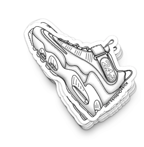 Griffey Max "White" Sneaker Sticker