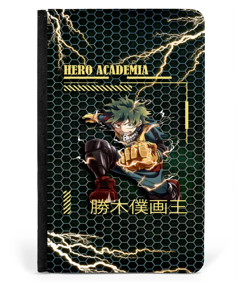 iPad 2/3/4 Faux Leather Flip Case Hero Academia Phone Case