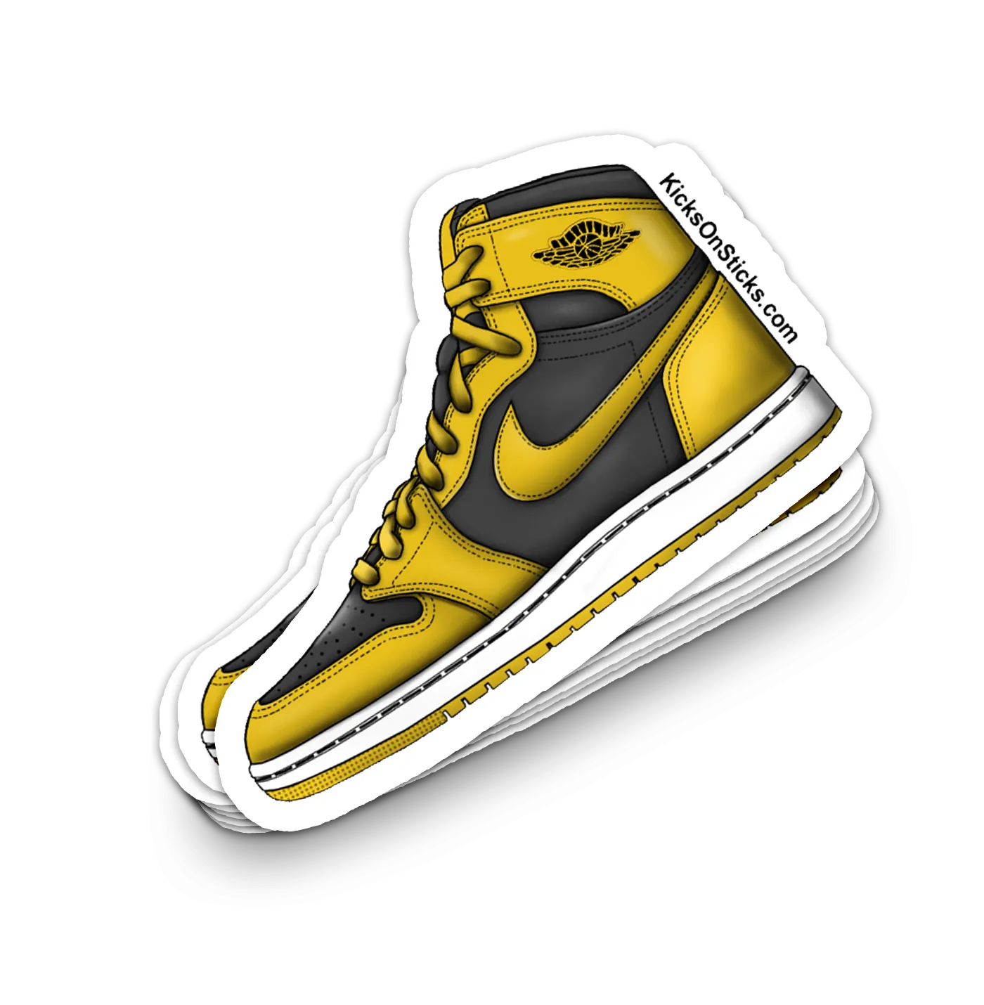 Jordan 1 "Pollen" Sneaker Sticker