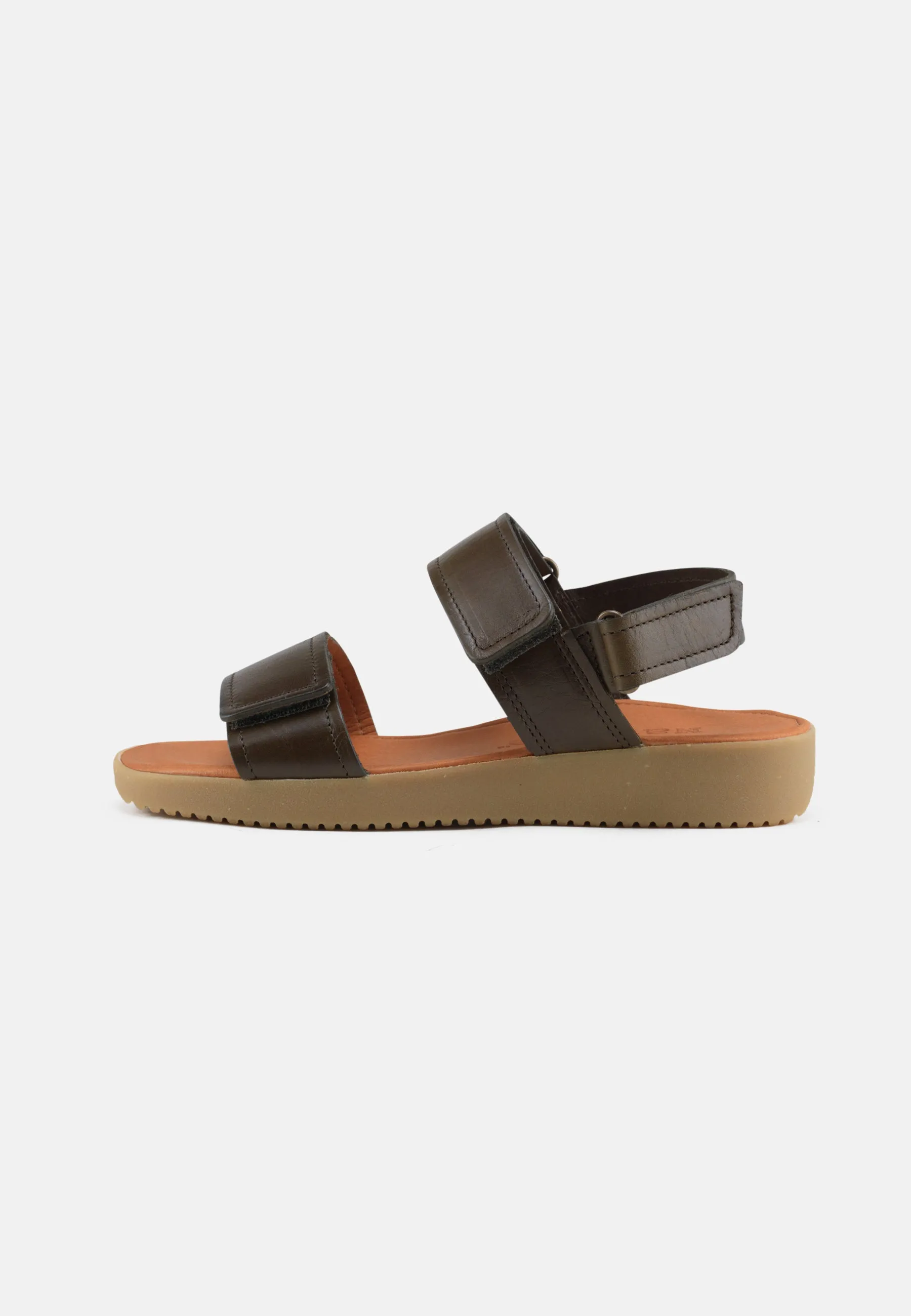 Karen Sandal Pull Up Leather - Olive