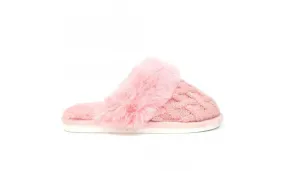 Lunar - Shannon Knit Slipper Pink