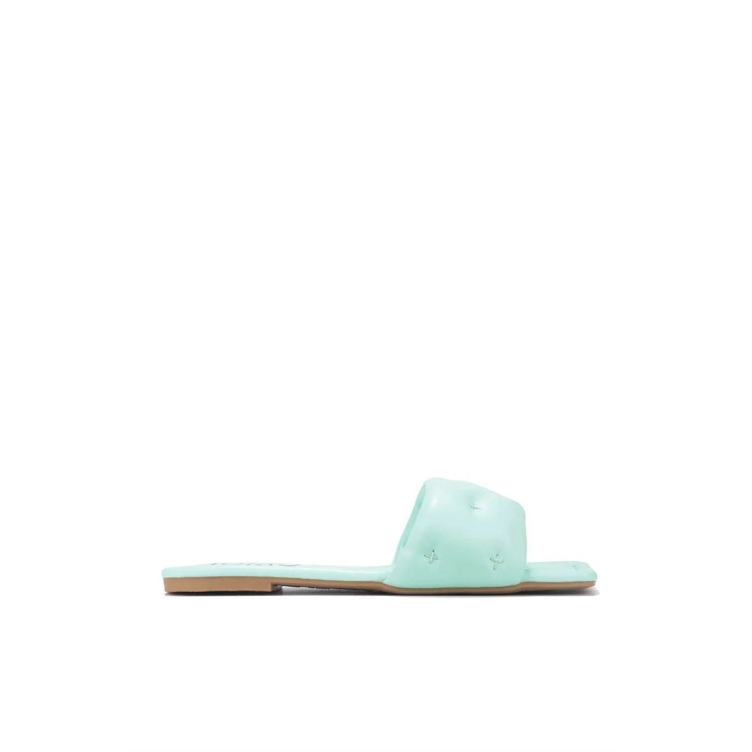 Marlowe Quilted Sandal - Mint