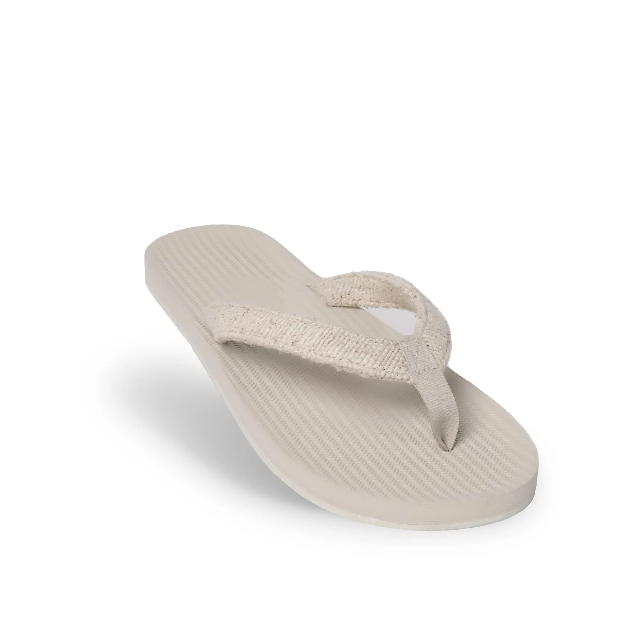 Men’s Flip Flops Recycled Pable Straps - Sea Salt/Natural