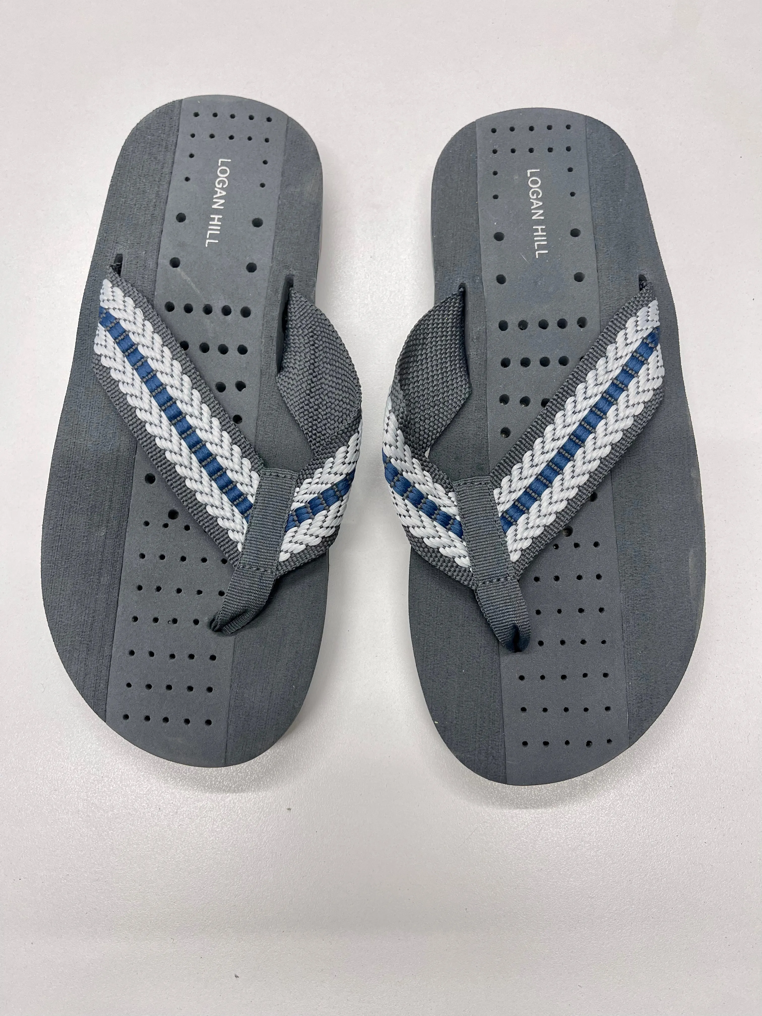 Men’s Logan Hill Flip Flops, Size 7