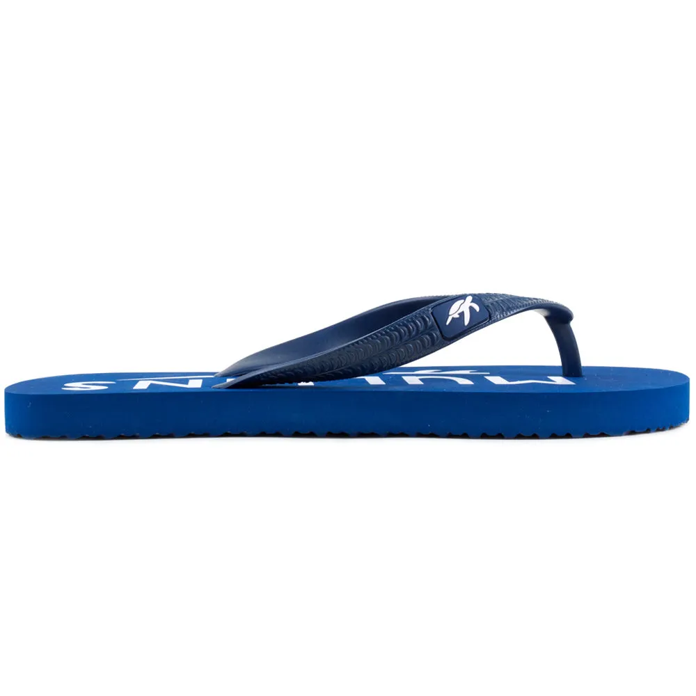 Mullins Adults Luxury Flip Flops in Blue