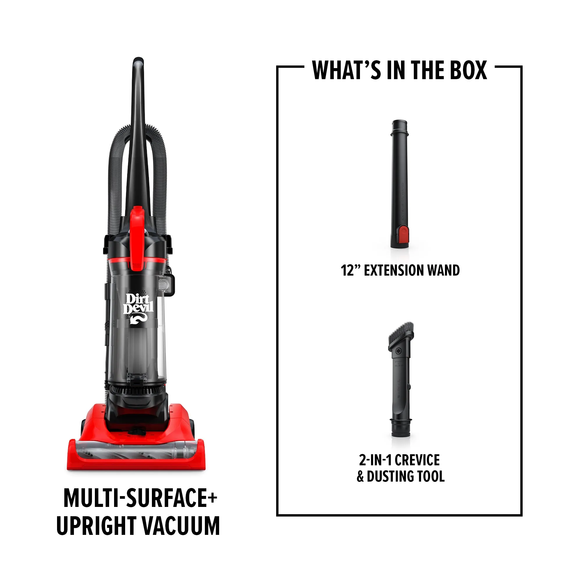 Multi-Surface  Upright Vacuum