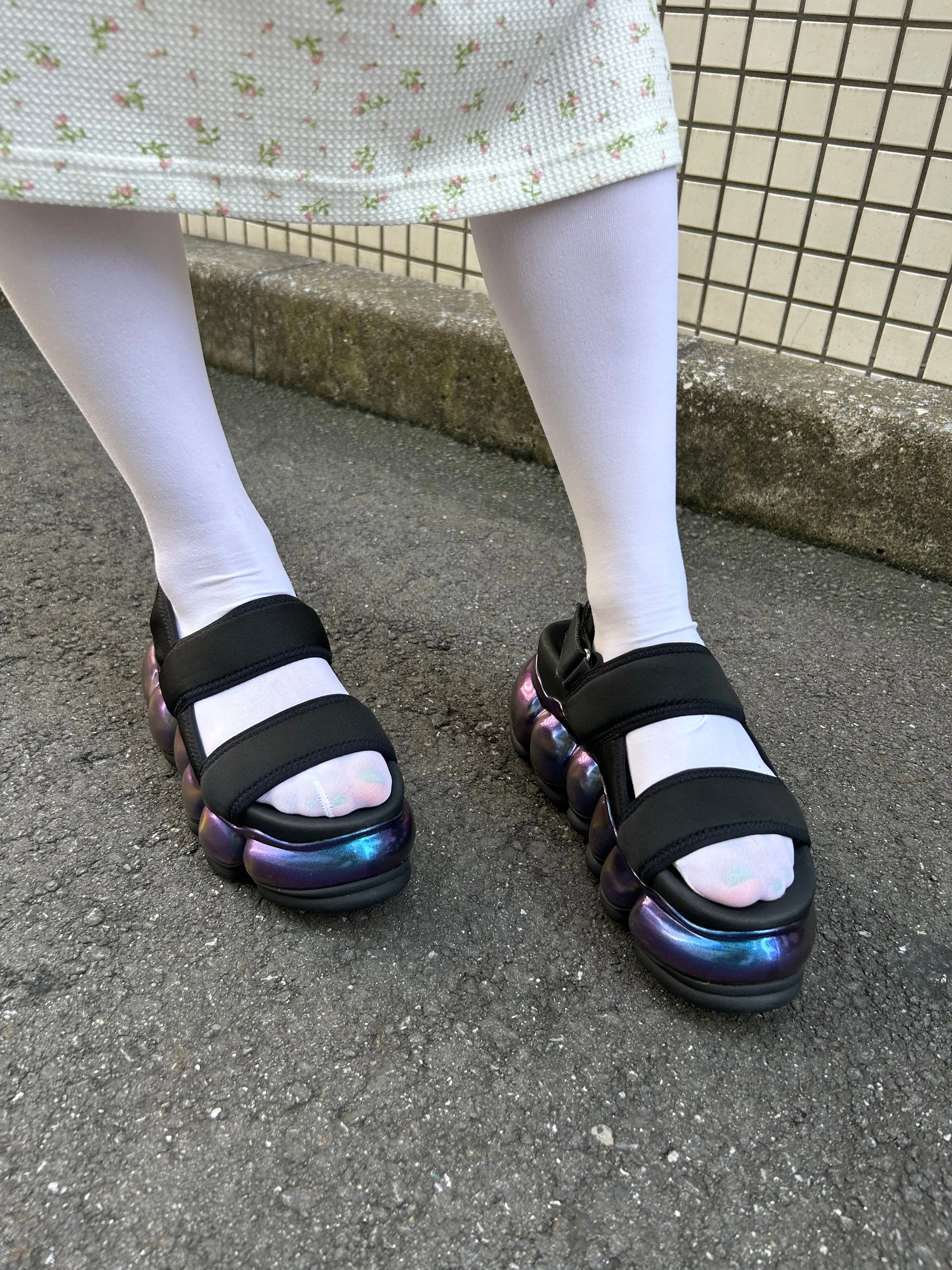 New “Jewelry" Sandals / Aurora Black