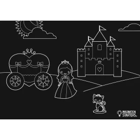 Princess Chalkboard Placemat