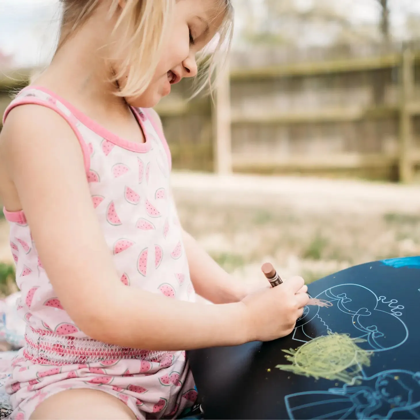 Princess Chalkboard Placemat