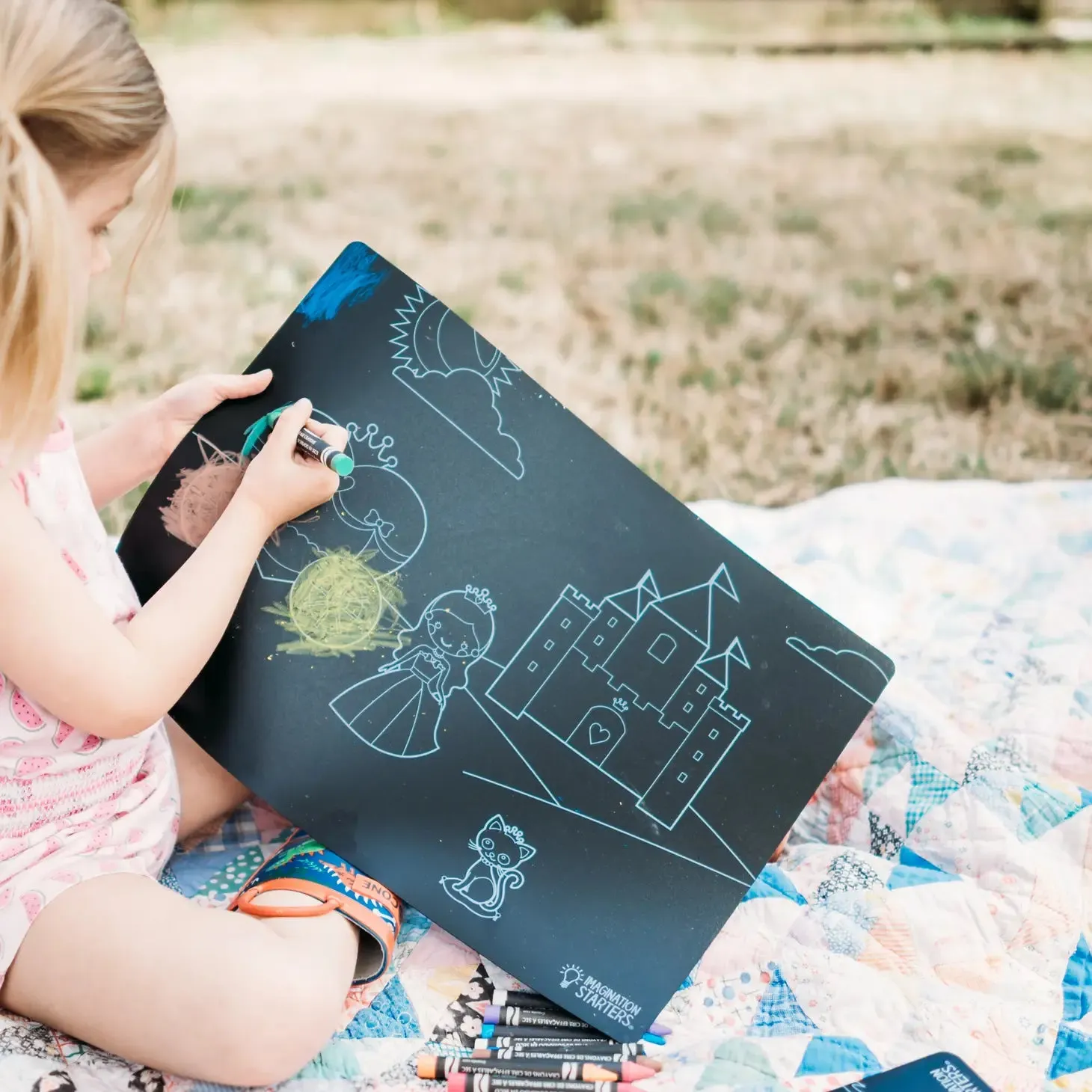 Princess Chalkboard Placemat