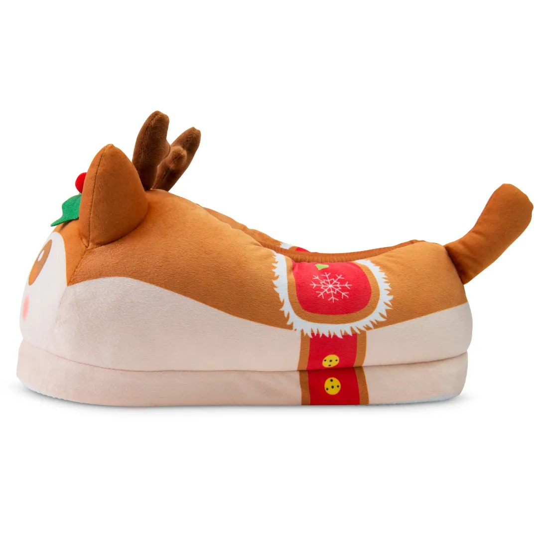 Cozy Reindeer Cat-Themed Slippers for Ultimate Comfort and Warmth