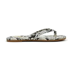 Rivington Sandal - Natural Snake Print