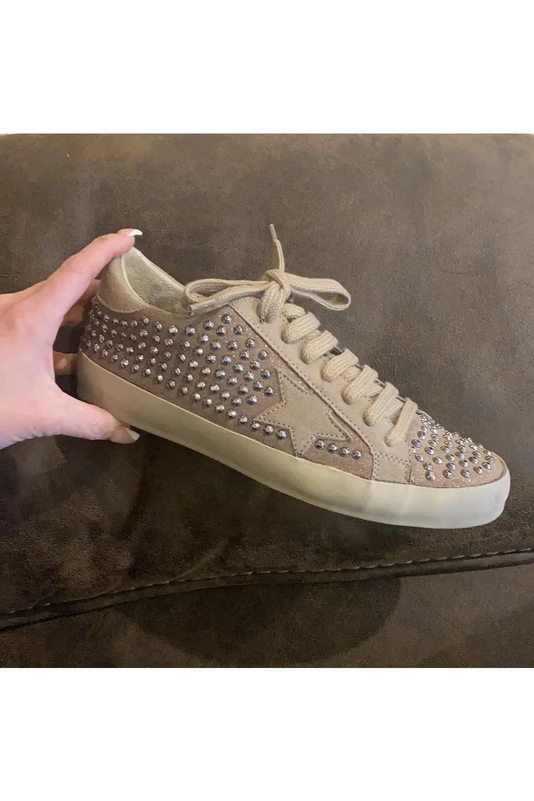 Rockstar studded sneaker