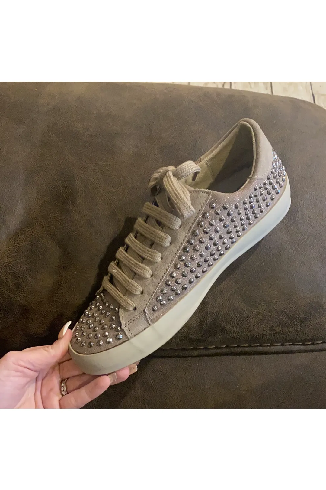 Rockstar studded sneaker