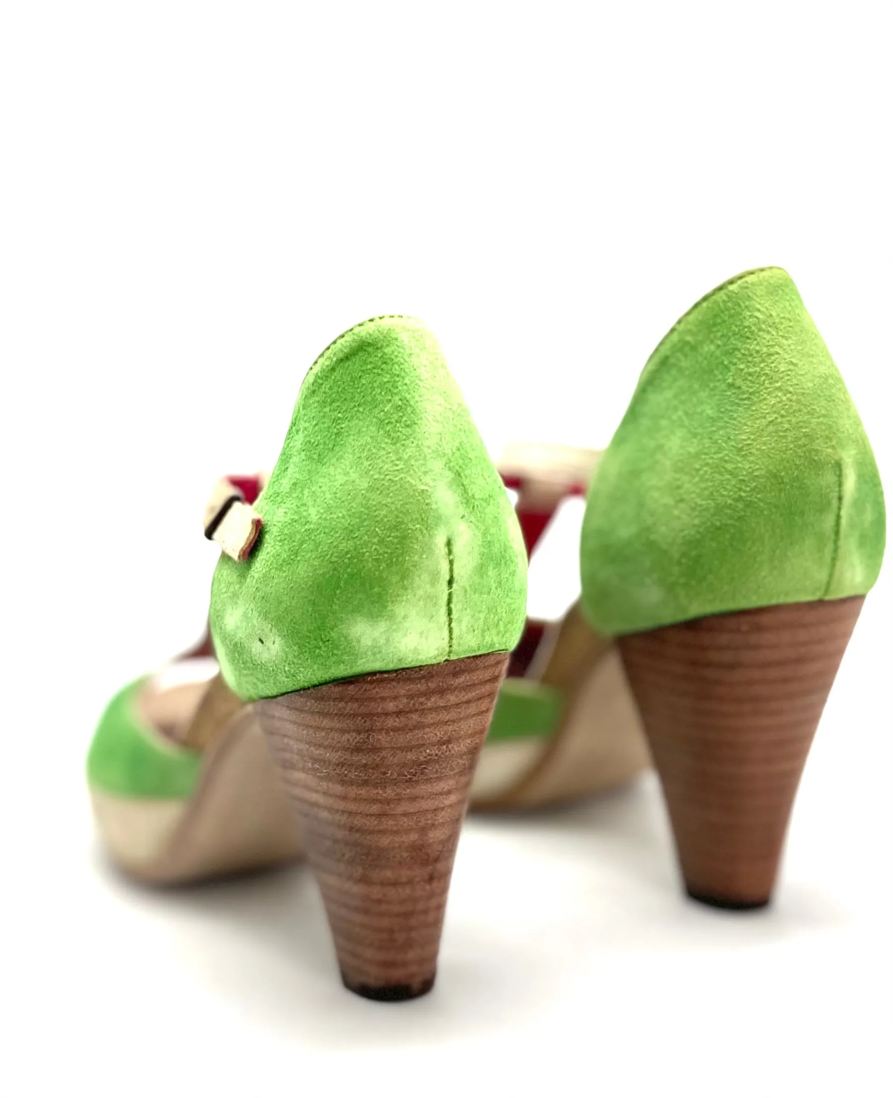 Soliel- Lime Green/Gold-LAST PAIR 36!