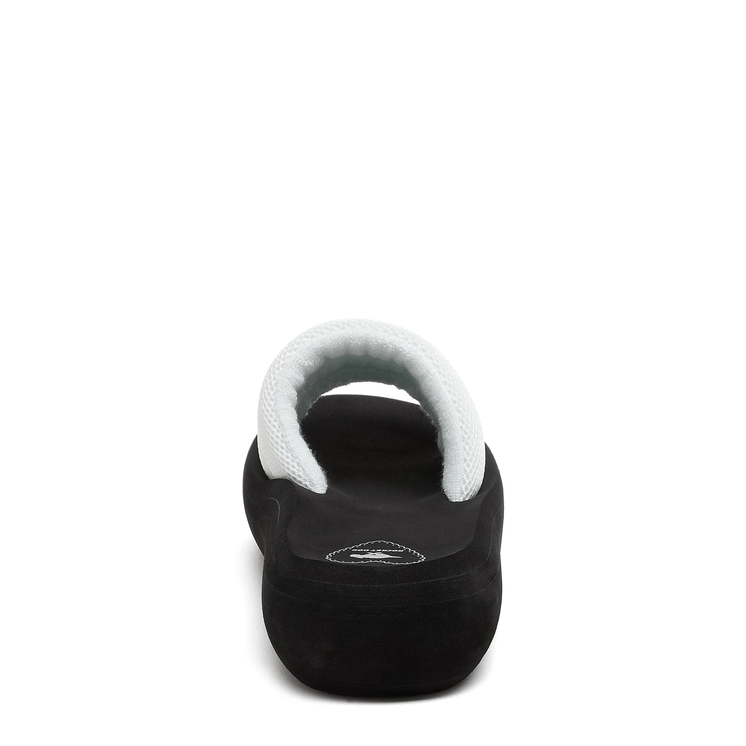 Splash White Slide Sandal