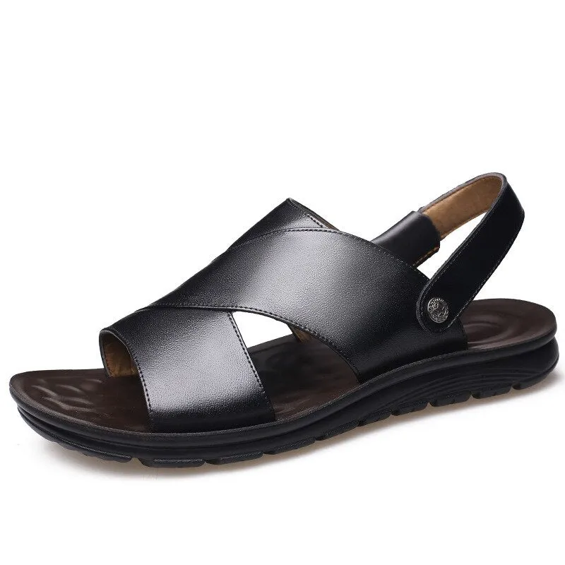 Spring Comfy Leather Sandal