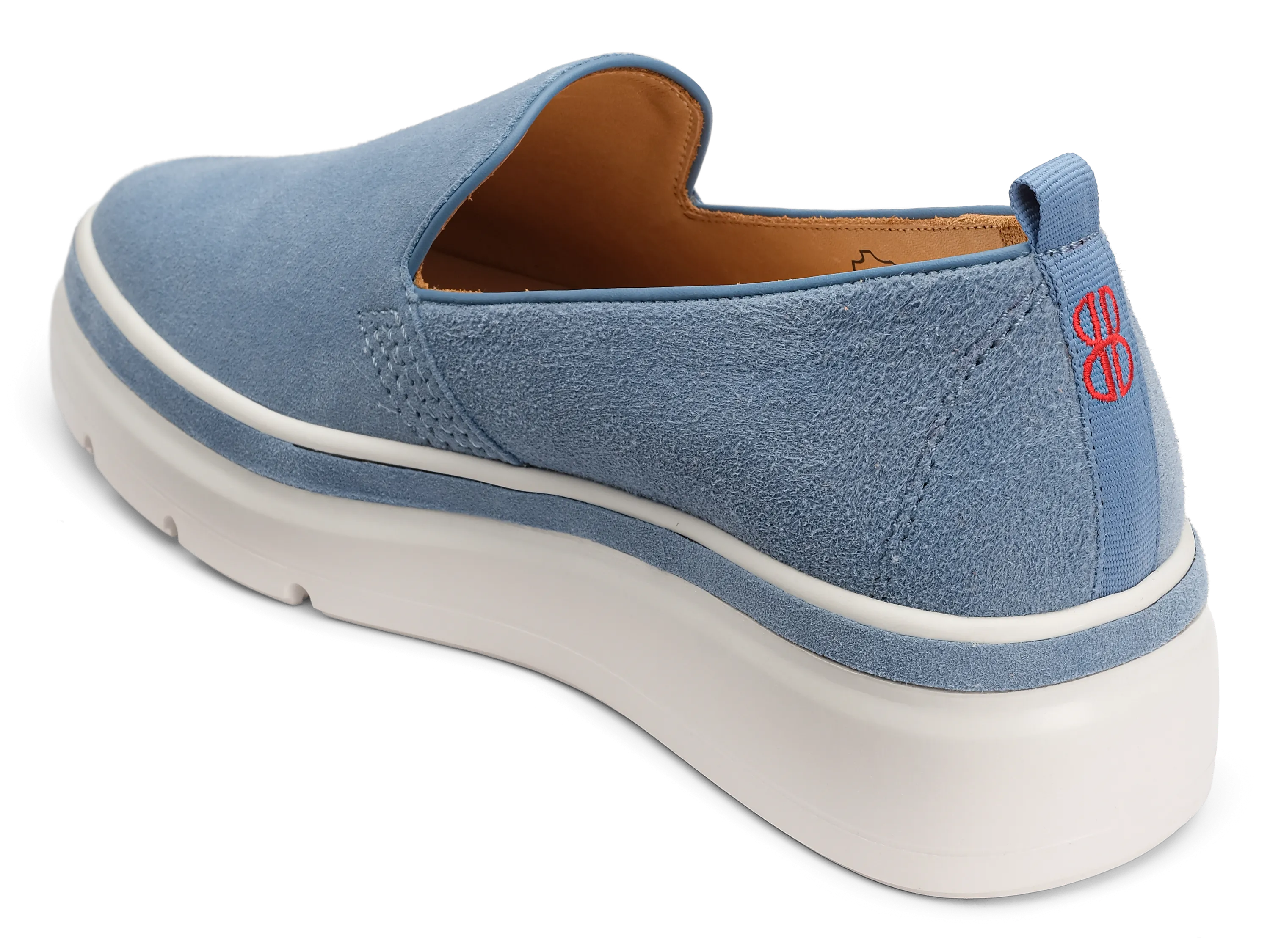 Sutton Suede Sneaker - Lagoon Blue