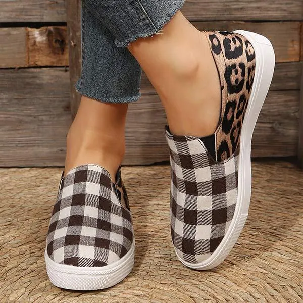 Women'S Casual Slip On Canvas Shoes 42443975C