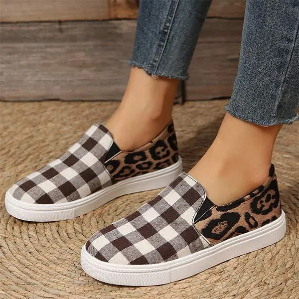 Women'S Casual Slip On Canvas Shoes 42443975C